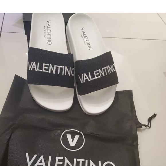 Authentic slides sandals mario valentino pool sandals sneakers shoes - Picture 6 of 14